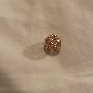 Rose gold Pandora Infinity charm